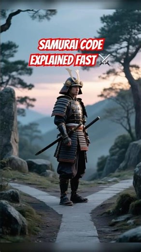 Samurai Code Explained FAST ⚔️#samurai #bushido #warriorcode #japanhistory #honor #history #secret