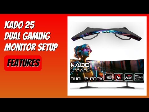REVIEW (2026): Kado 25 Dual Gaming Monitor Setup. Features