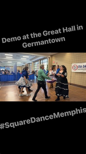 Square dancers were out this morning in Germantown for the Senior Expo. It featured all types of dancing from Bop, Rumba, Swing and line dancing. We had some great conversations and even got folks up to dance some basic steps. | Top Spinners Square Dance Club