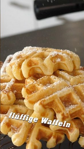 In 2 Minuten zum perfekten Waffelteig #waffeln
