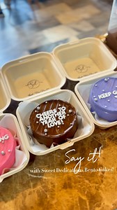 Say it! with Sweet Dedications bento cakes!🤎🌹 Bento Cakes are AVAILABLE EVERYDAY! To make someone smile: • message our fb page Sweet Dedications - bento cakes • visit our store 9:30am to 9:00pm 📍Caloocan: 103 samson road ma. christina bldg. caloocan city (beside UE caloocan front gate near teaspoon café) • order via GRAB FOOD Sweet Dedications - Caloocan | Sweet Dedications - bento cakes
