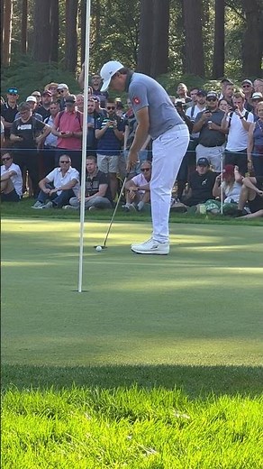Matt Fitzpatrick Putting routine ‪@BMWPGAChampionship-up8bn‬ #golf #golfskill #golfer #bettergolf