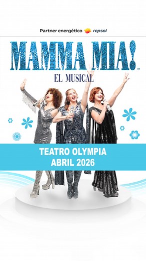 17 reactions | MAMMA MIA! El Musical, por fin en Valencia 朗 Canta, baila y emociónate con el musical que ha enamorado a millones de espectadores con los éxitos de ABBA  | Mamma Mia Musical Oficial | Facebook