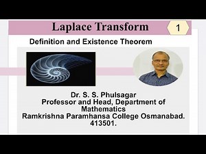 Laplace Transform: Definition and Existence Theorem. Lect. 1.
