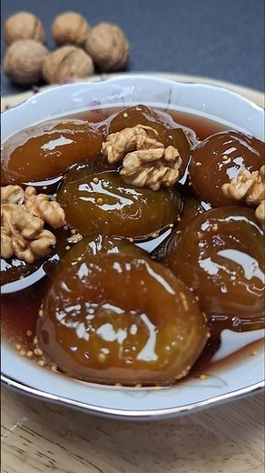 Homemade Fig Jam 🍯 Sweet, rich, and made with just a few simple ingredients!
