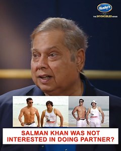 Salman Khan was not interested in doing Partner? In the latest episode of The Invincibles Series Season 2 with Arbaaz Khan, David Dhawan reveals how he got Salman Khan and Govinda to do the film Partner. | Bollywood Bubble - Features