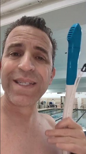 Ameo Powerbreather Snorkel For Swimming Laps