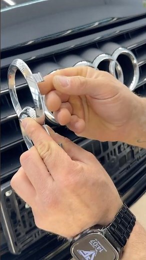 Easy Way to Replace the Emblem on an Audi