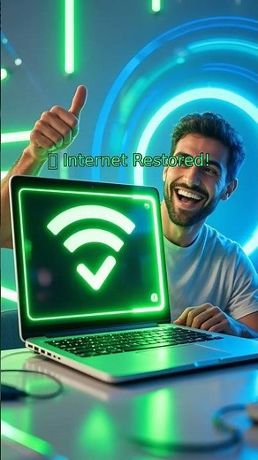 WiFi Connected But No Internet Fix | CMD Commands to Fix Internet Issue ⚡