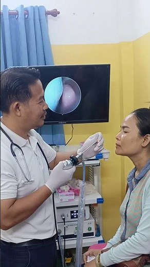 Amazing Nose Checking by ENT 👃🔍 | Endoscopy View #NoseCare #ENTDoctor