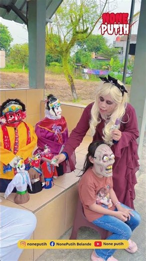 Ondel-ondel senua makan es krim, zombi mau?#viral #fyp #funny #comedy