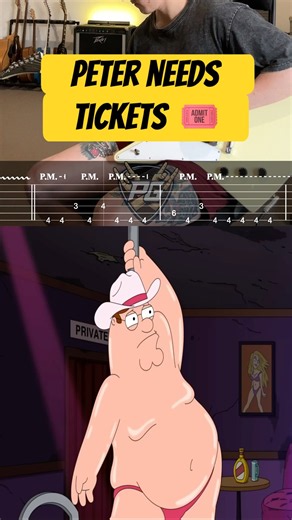 Peter At The Arcade (part 2) - Family Guy (Guitar Cover with TABS) | Push It To The Limit - Scarface
