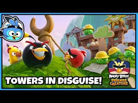 Angry Birds Friends Towers In Disguise Tournament Gameplay! 🥸
