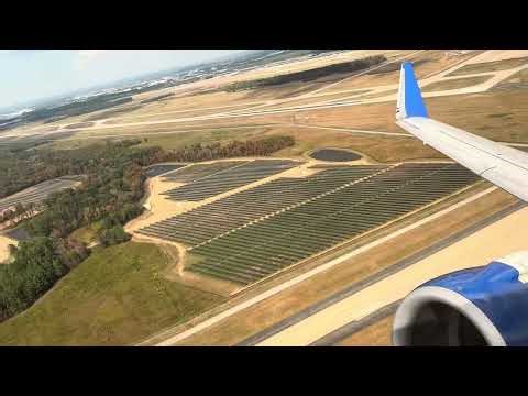 United E175LR Takeoff From Washington Dulles