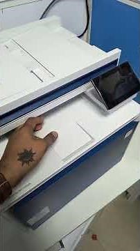 HP Color LaserJet Pro MFP 4303DW Printer SCANNER How to Install & Use #tech #office #ytshorts 🖨️