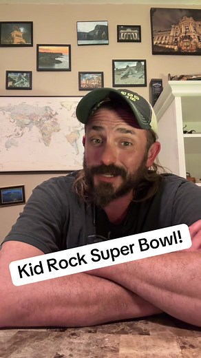 I watched the Kid Rock halftime show so you don’t have to and you didn’t miss much. It wasn’t good or bad. Extremely mid and didn’t play any songs you might’ve wanted to hear from these artists #Superbowl #halftimeshow #badbunny #music #politics