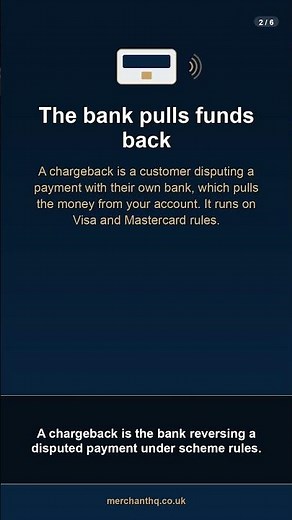 What is a chargeback? UK card payments explained (Shorts)