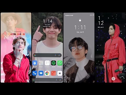 BTS- Kim Taehyung (V) phone wallpapers || full screen HD || trending 2022