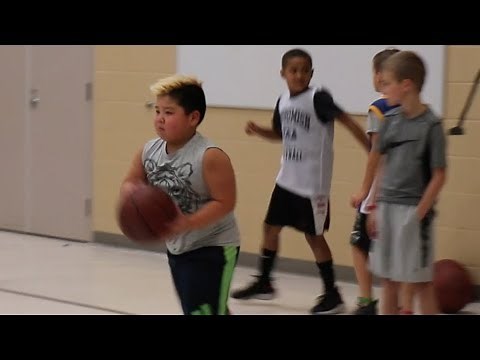 Basketball Practice | Ace Tiger 3rd Grade | TigerFamilyLife~