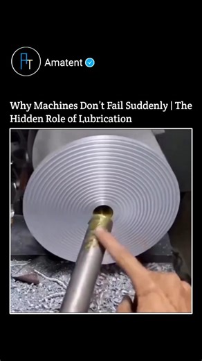 Amatent | Machines usually don’t fail because they instantly break. Most failures happen slowly due to friction and heat. In this video, you’re... | Instagram