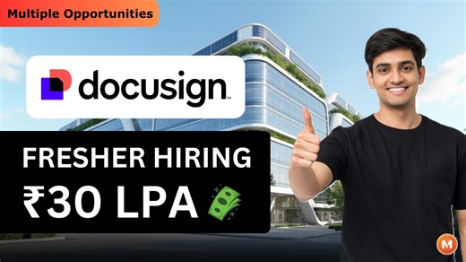 Docusign Hiring Freshers | SDE + Mern stack developer jobs | Off campus Recruitment