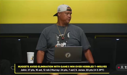 Nick Young says Anthony Edwards injury saved Denver and Nikola Jokić legacy:“Him being hurt you see how happy they playing out there, he hasn’t had no triple doubles until last game. That’s the front runner in Denver their front runners, you can tell the energy has changed playing with more confidence now, when the big bad wolf is down you ain’t got deal with. And you ain’t got to deal with him I feel like, if Ant-Man was there I think the season would be over with, they had them the energy was