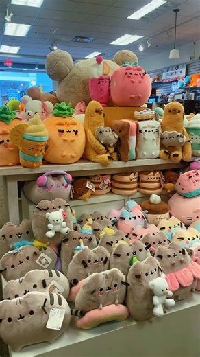 InnoGoodShop • Milford on Instagram: "some of your favorite rilakkuma and pusheen plushies! #rilakkuma #fyp #pusheen"