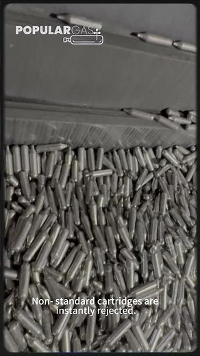 Inside Our CO₂ Cartridge Inspection Line | Precision in Every Gram