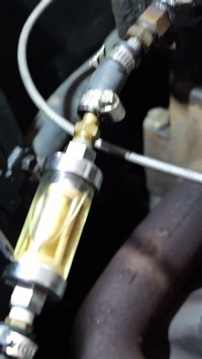 Glass fuel filters look cool until they don’t