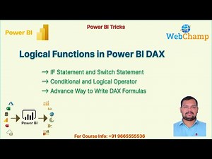 PBI_45: Logical Functions in Power BI DAX: IF, AND, OR, SWITCH Explained