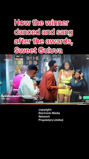 Sweet Guluva's Joyful Dance After Big Brother Awards