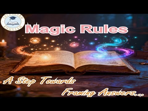 "Magic Rules ✨ | Easy Tricks to Frame Answers"