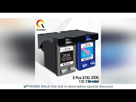 QSYRAINBOW Remanufactured Ink Cartridge Replacement For hp 21 for HP 21xl Deskjet F380 F2180 F2280 F