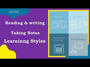6 Reading & Writing - Taking Notes - Learning Styles
