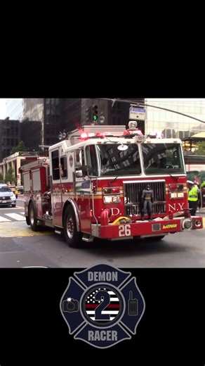 Demonracer2 on Instagram: "FDNY Engine 26 “Batman” responding through Midtown Manhattan • • Help support DR2 on patreon www.patreon.com/Demonracer2 Additional photos can be found at demonracer2.smugmug.com • • #Firetruck #Firetrucks #Fireengine #demonracer2 #fblifestyle"
