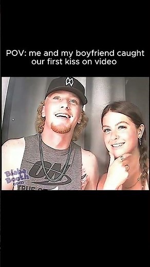 Their first kiss, a moment they’ll remember for a lifetime 💕✨ #date #firstlove #kiss