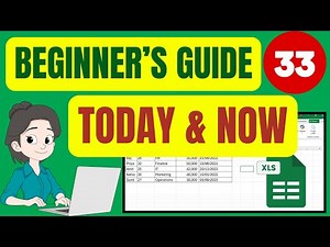 Excel Beginners | Today & Now Function in Excel #excel #exceltutorial #exceltips