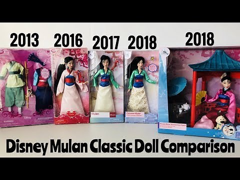 Disney Mulan Classic Dolls COMPARISON & REVIEW