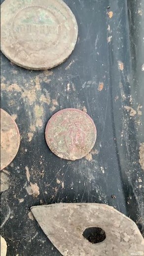 Found a RIFLE Bolt & 100-Year-Old Coins! 🤯 #history #metaldetecting