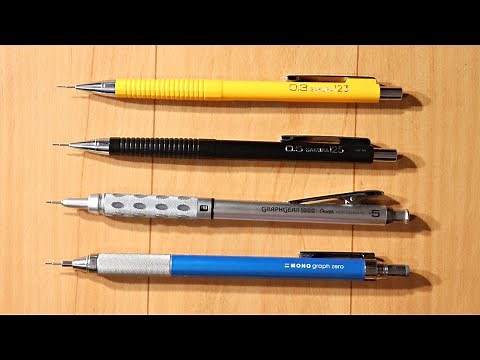 How to Use Mechanical pencils ??