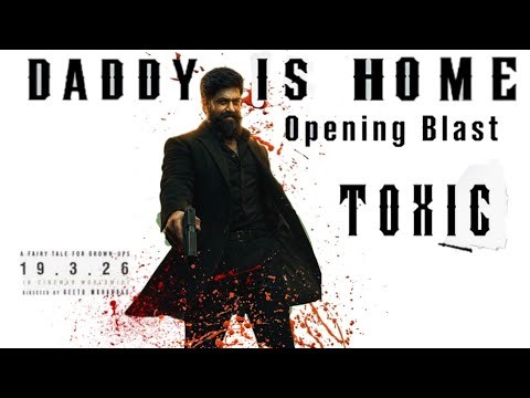 Toxic: Opening Blast Song(Telugu) | Rocking Star Yash | Geethu Mohandas