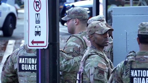 Two members of the National Guard were shot in Washington, D.C., near the White House, putting the building into lockdown with President Trump away in Florida. | Reuters