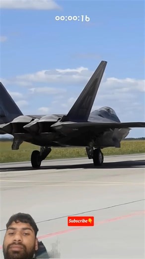 F-22 Raptor Pre-Flight Control Surface Check #military #shortvideo #army #ytshorts