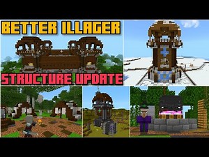 🏰NEW STRUCTURES ADDON for BEDROCK / MINECRAFT PE +1.20 #addons