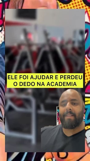 @vicenzo.cyrilo on Instagram: "Homem perde o dedo em academia ao ajudar no agachamento livre! #bodybuilding #treino #musculacao #gym #"