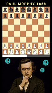 Fast Checkmate 17 Moves 💎‼️👍👏 | Paul Morphy Vs Carl Braunschweig Sky (1858). #chess #chesslegend #chesstactic #paulmorphy #reels | Ardilongg