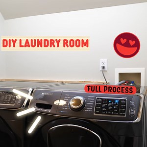 616K views · 2.5K reactions | DIY LAUNDRY ROOM MAKEOVER 狀 (BECOMES AMAZING 朗) | Crafted Workshop | Facebook