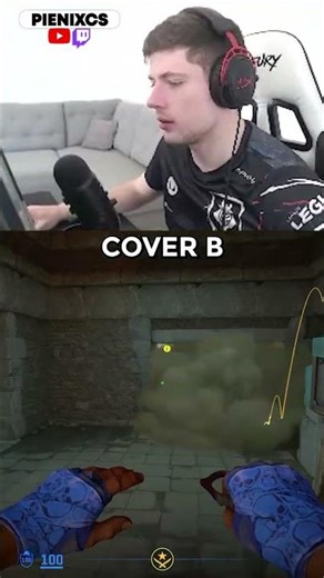 3 MUST KNOW PRO SMOKES ON ANCIENT MID 🧠 #cs2tips #cs2