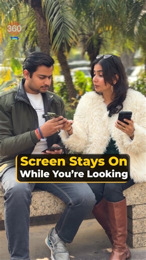 Gadgets 360 on Instagram: "Screen stays ON while you are looking #android #smartphone #tipsandtricks #howto #techreels . . screen stays on, attentive display, keep screen on while looking, android hidden feature, smart screen setting, phone display trick, prevent screen timeout, android attentive mode, smartphone tips and tricks, hidden android setting, screen on feature, android display hacks, phone auto screen on, smart display feature, android pro tips, screen timeout fix, tech tips, gadgets3