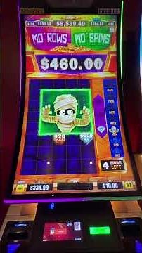 Mo Mummy High Limit Slot Play Bring HUGE WIN! #slots #casino